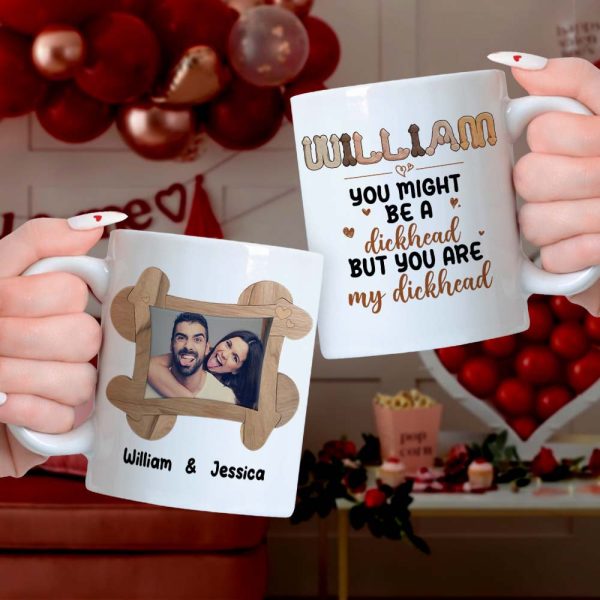 Personalized Gift For Him Coffee Mug You Are My Man Naughty Valentine's Gifts For Husband