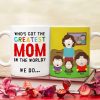 Personalized Gift For Mom Coffee Mug, The Greatest Mom In The World Mother's Day 01NALU280325HG