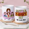 Personalized Gift For Mom Mug, Funny Cow Happy Mudder's Day 04qhti110325hg