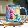Personalized Gifts For Autism Bear Mom Coffee Mug, You'll Never Walk Alone 04TGMH250225