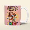 Personalized Gifts For Autism Kid Mug, God Protect Him/ Her In His Arms 01qhtn050325