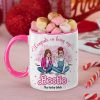 Personalized Gifts For Besties Accent Mug Congrats On Being My Best Friends 04KALU291124HH