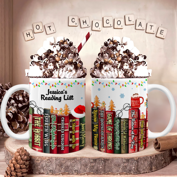 Personalized Gifts For Book Lover Christmas Coffee Mug 03HUPU221124