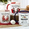 Personalized Gifts For Brother Coffee Mug Christmas 01ACDT300924HH