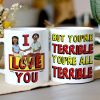 Personalized Gifts For Couple Coffee Mug 02ohpu140225pa I Love You