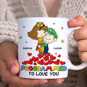 Personalized Gifts For Couple Coffee Mug 02totn201224hg Programmed To Love You