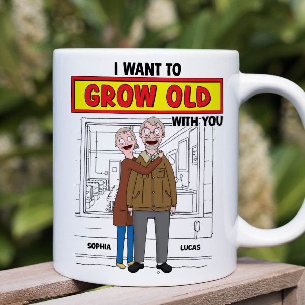 Personalized Gifts For Couple Coffee Mug 04xqtn271224hg I Want To Grow Old With You