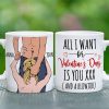 Personalized Gifts For Couple Coffee Mug All I Want For Valentine's Day Is You
