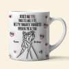 Personalized Gifts For Couple Coffee Mug All My Naughty Thoughts Involve Me & You