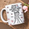Personalized Gifts For Couple Coffee Mug All My Naughty Thoughts Involve Me & You