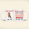 Personalized Gifts For Couple Coffee Mug All My Thoughts Involve Me And You 02OHPU120124