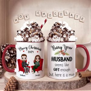 Personalized Gifts For Couple Coffee Mug Christmas 02ACDT300924HH