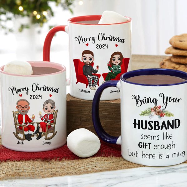 Personalized Gifts For Couple Coffee Mug Christmas 02ACDT300924HH