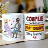 Personalized Gifts For Couple Coffee Mug Couple Fart Together 04OHQN110225PA