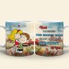 Personalized Gifts For Couple Coffee Mug Couple Hugging 02KAMH040125HHHG