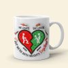 Personalized Gifts For Couple Coffee Mug Funny Couple 02OHMH121224
