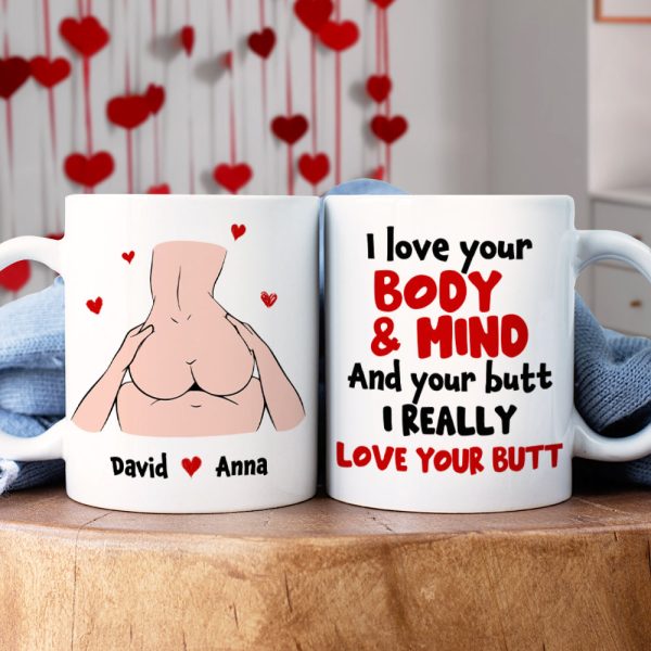 Personalized Gifts For Couple Coffee Mug I Love Your Body And Mind