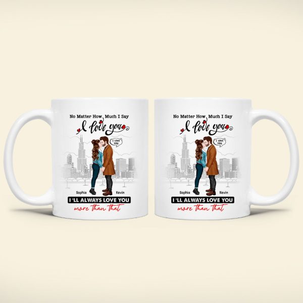 Personalized Gifts For Couple Coffee Mug I Say I Love You