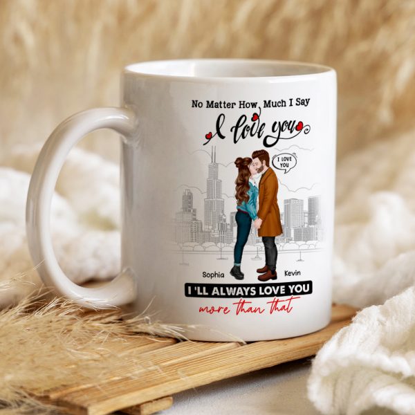 Personalized Gifts For Couple Coffee Mug I Say I Love You