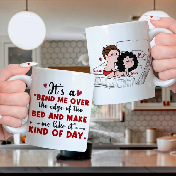 Personalized Gifts For Couple Coffee Mug It's A Bend Me Over