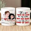 Personalized Gifts For Couple Coffee Mug It's A Bend Me Over