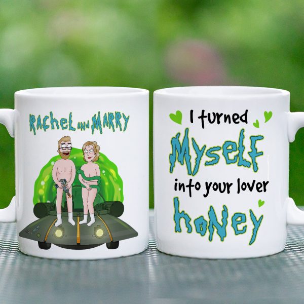 Personalized Gifts For Couple Coffee Mug Naughty Couple & UFO 03totn060724hg