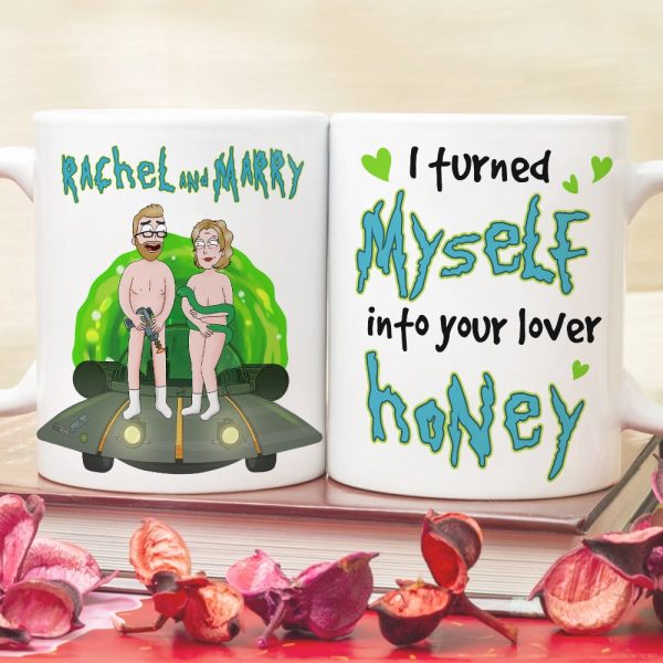 Personalized Gifts For Couple Coffee Mug Naughty Couple & UFO 03totn060724hg
