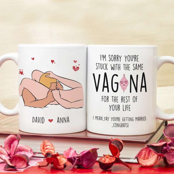 Personalized Gifts For Couple Coffee Mug You're Getting Married Congrats 04OHPU260124