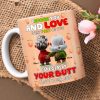 Personalized Gifts For Couples Coffee Mug I Adore And Love Every Part Of You 02OHLU240125