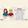 Personalized Gifts For Coworkers Funny Coffee White Mug 03KAQN301124PA