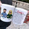 Personalized Gifts For Coworkers Funny Coffee White Mug 03KAQN301124PA