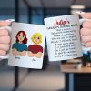 Personalized Gifts For Coworkers Funny Coffee White Mug 03KAQN301124PA