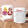 Personalized Gifts For Coworkers Funny Coffee White Mug 03KAQN301124PA