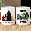 Personalized Gifts For Dad Coffee Mug Best Dad Ever 03HUHN220124HHHG