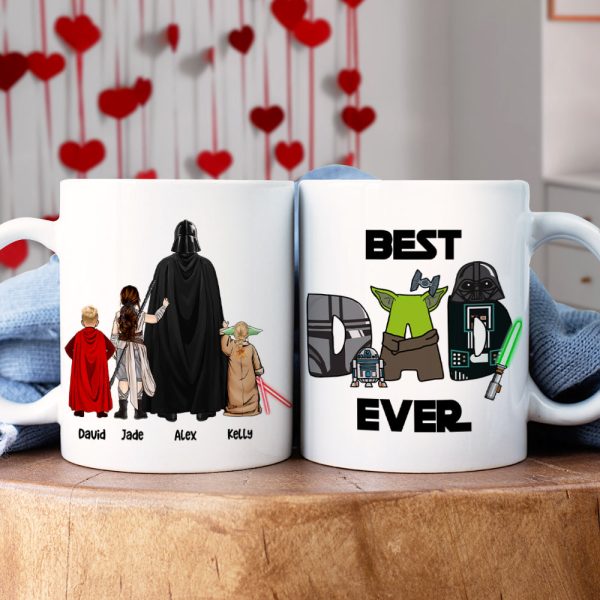 Personalized Gifts For Dad Coffee Mug Best Dad Ever 03HUHN220124HHHG