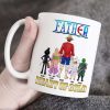 Personalized Gifts For Dad Coffee Mug Father Heart Of Gold 012KAPU260324PA