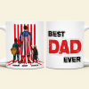 Personalized Gifts For Dad Coffee Mug Super Dad 02TOPU120425HG