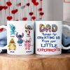 Personalized Gifts For Dad Coffee Mug Thanks For Creating Us 01htpu070324