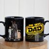 Personalized Gifts For Dad Coffee Mug The Best Dad In The Galaxy 06QHTN190124HHHG Father's Day Gifts