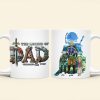 Personalized Gifts For Dad Coffee Mug The Legend Of Dad Father's Day 031QHTN190325HG