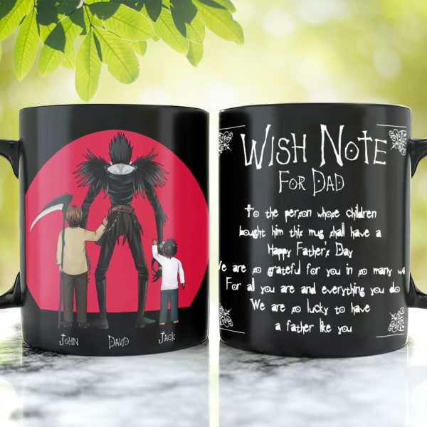 Personalized Gifts For Dad Coffee Mug Wish Note For Dad 032httn270224hg