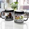 Personalized Gifts For Dad Magic Mug Best Dad Ever 041HUDT280324TM