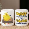 Personalized Gifts For Dads Coffee Mug Daddy With A Comfy Couch 01KATI310124