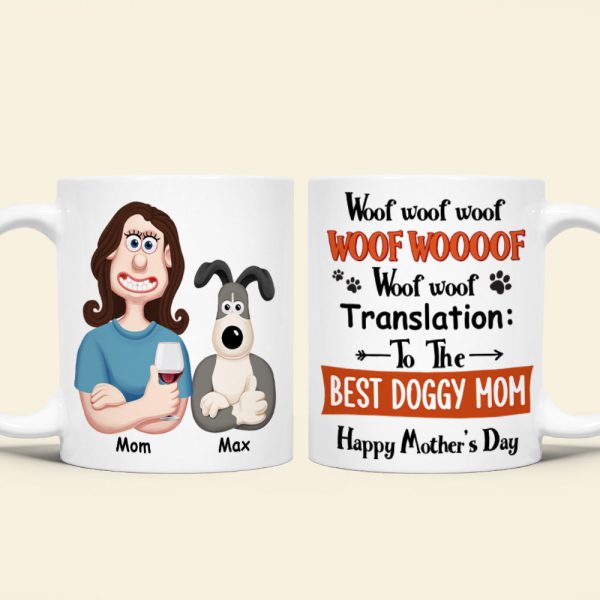 Personalized Gifts For Dog Mom Coffee Mug 01ohtn070325pa Best Doggy Mom