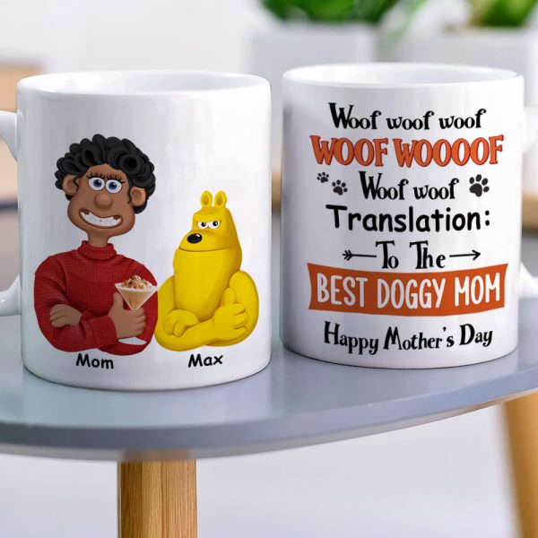 Personalized Gifts For Dog Mom Coffee Mug 01ohtn070325pa Best Doggy Mom