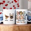 Personalized Gifts For Dog Mom Coffee Mug 01QHDT230324 Mother's Day