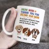 Personalized Gifts For Dog Mom Coffee Mug 05HUPU260124 Mother's Day