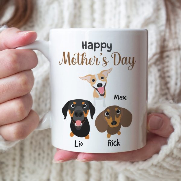 Personalized Gifts For Dog Mom Coffee Mug We'll Be Watching You