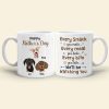 Personalized Gifts For Dog Mom Coffee Mug We'll Be Watching You