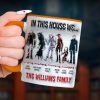 Personalized Gifts For Family Accent Mug, Wizard Family Character 02naqn030824